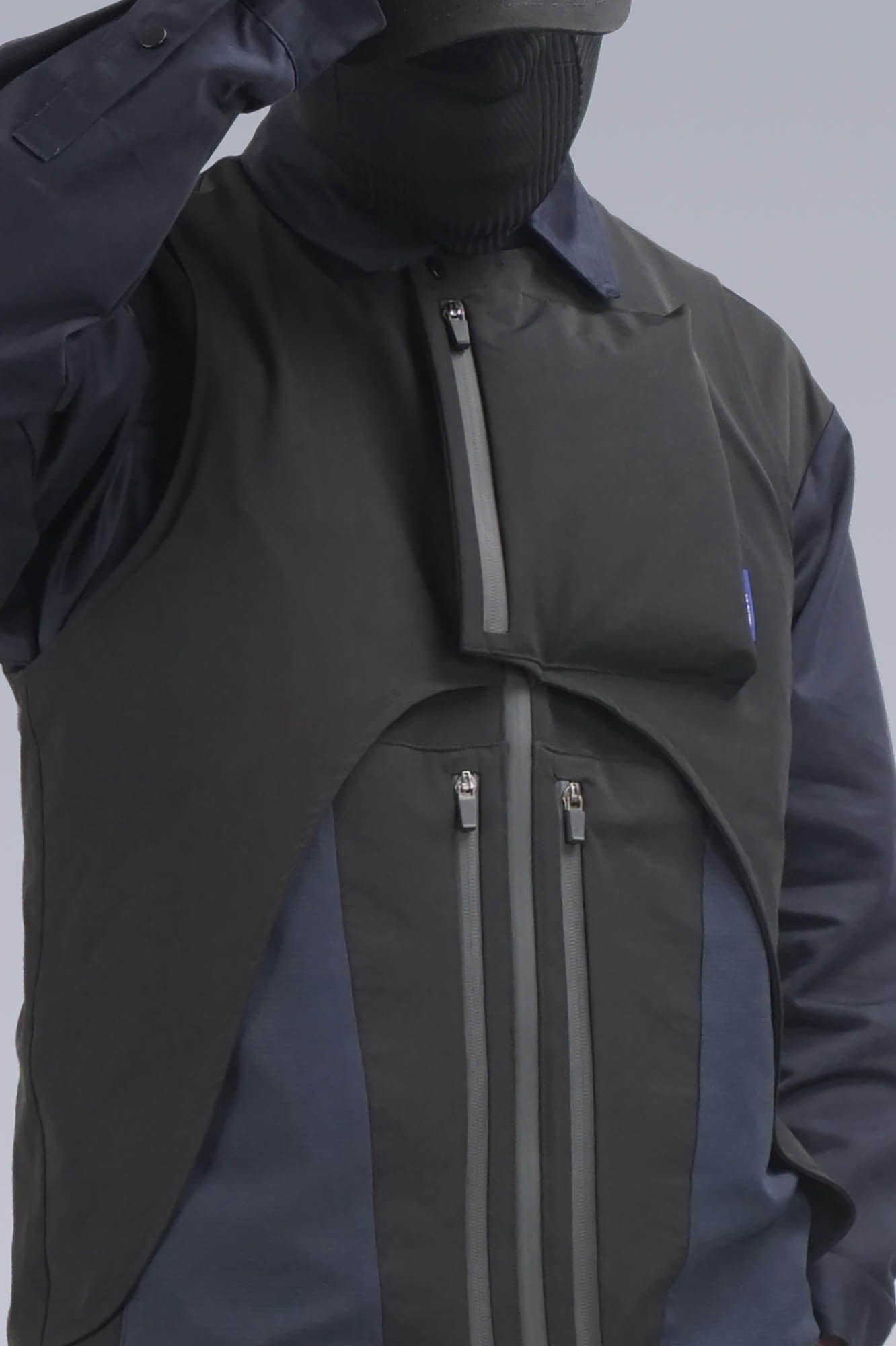 Layered Tactical Zip Vest