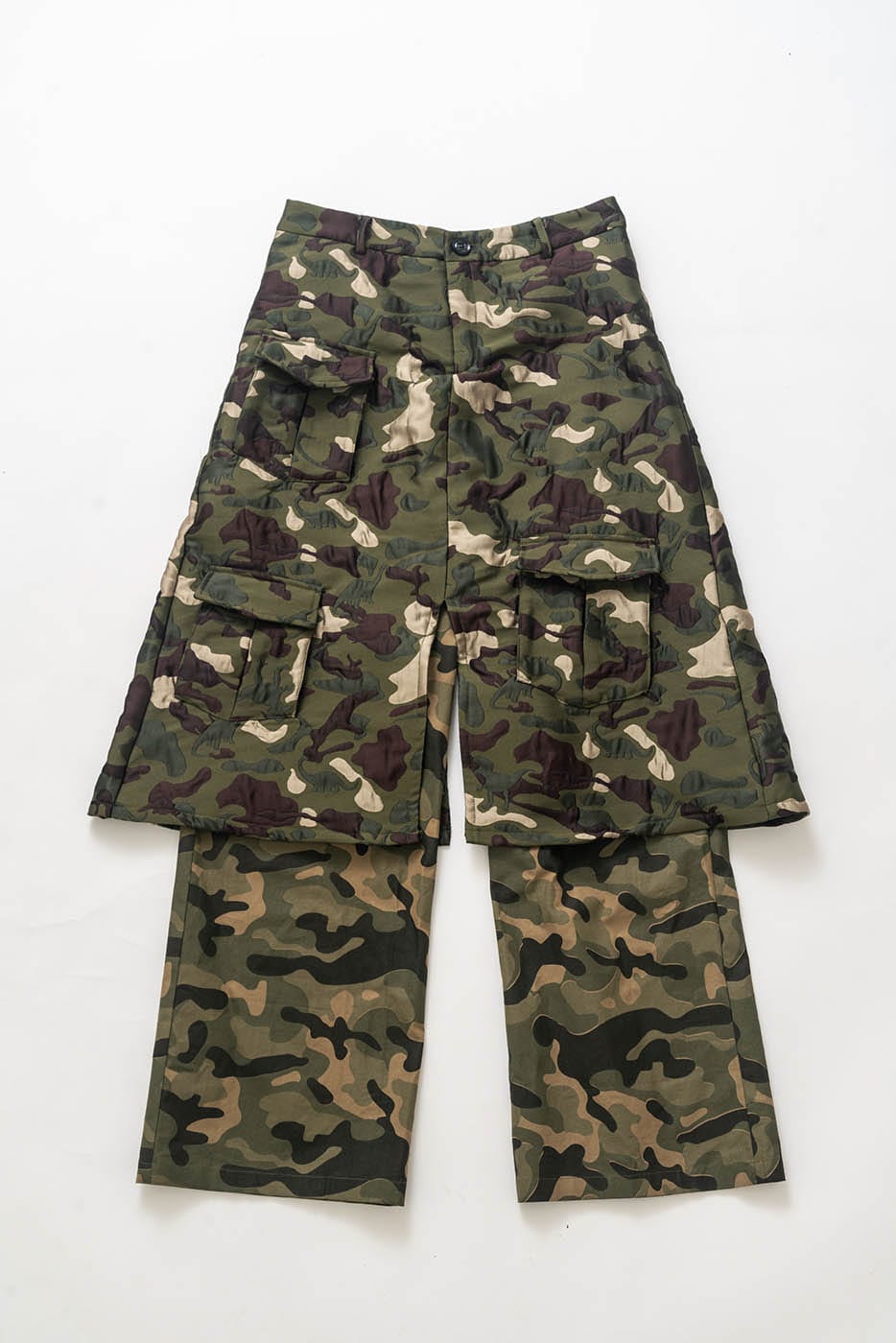 Camo -Rock -Overlay -Hosen