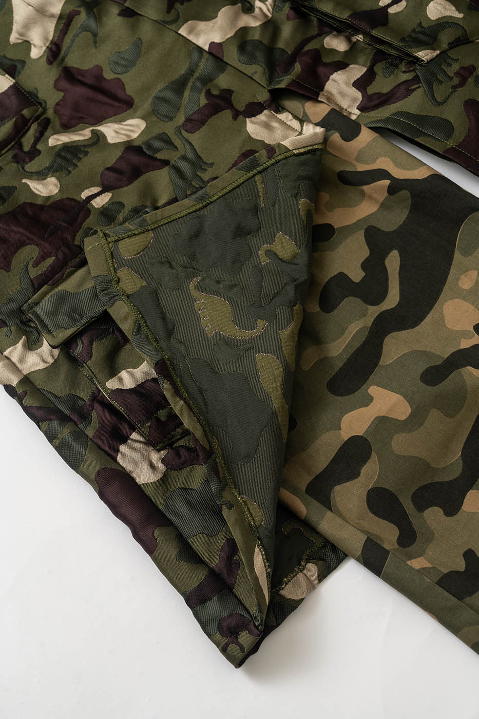 Camo -Rock -Overlay -Hosen