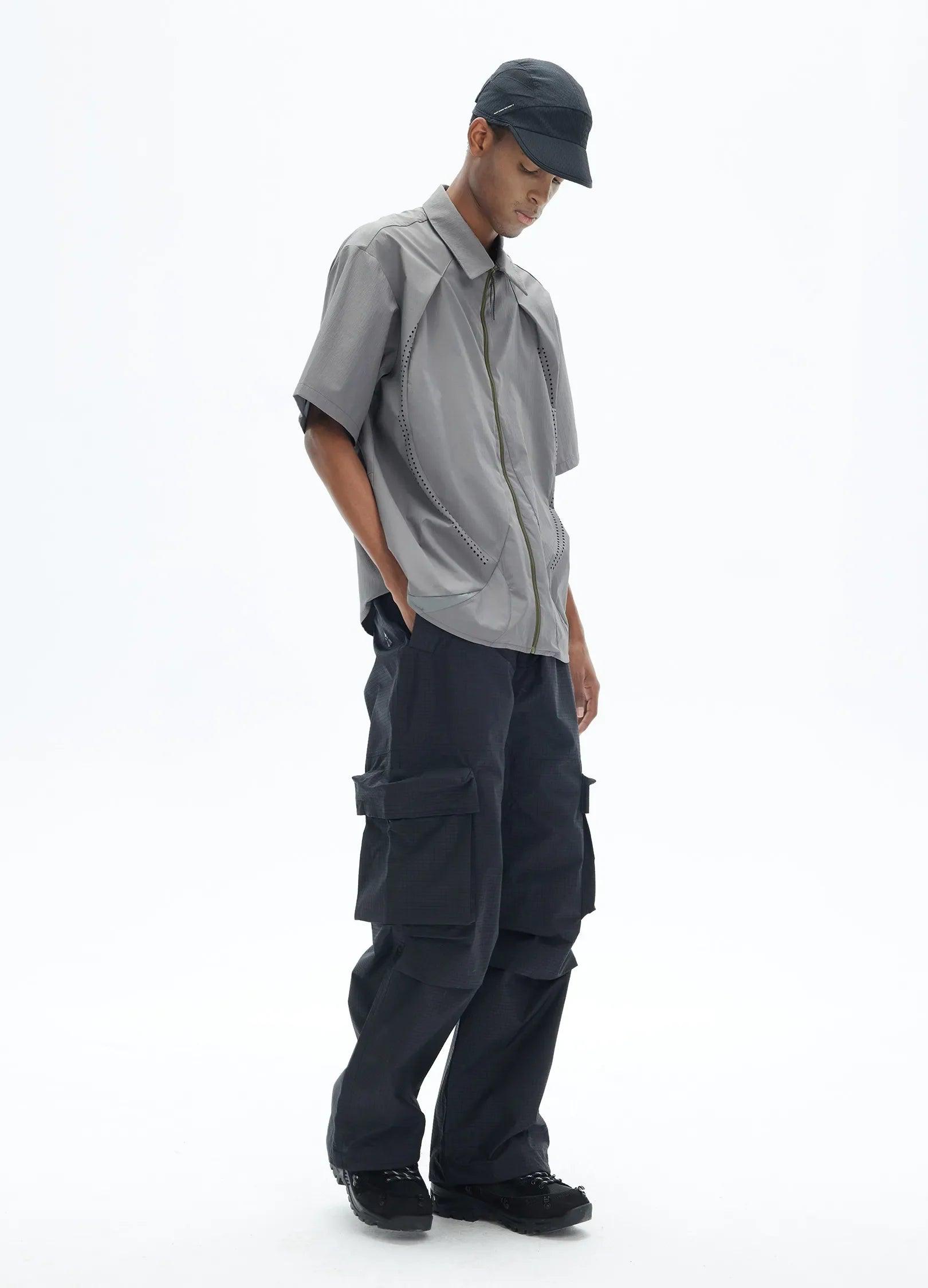 Paratrooper Style Quick-Dry Cargo Pants - chiclara