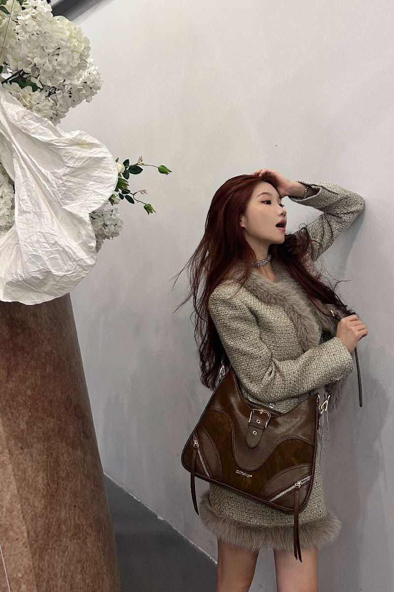 Chain Hobo Bag