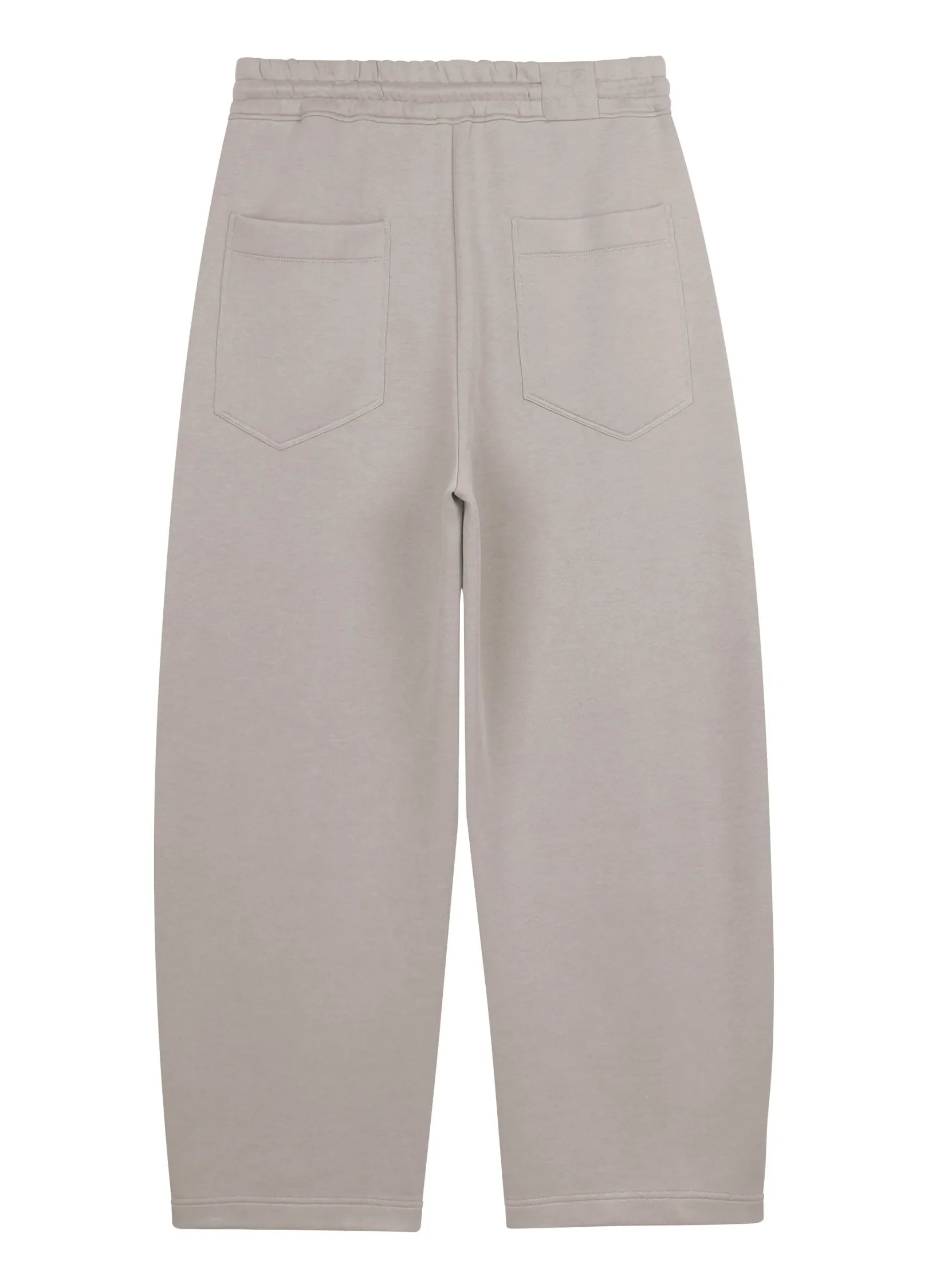 Embossed Logo Wide-Leg Sweatpants