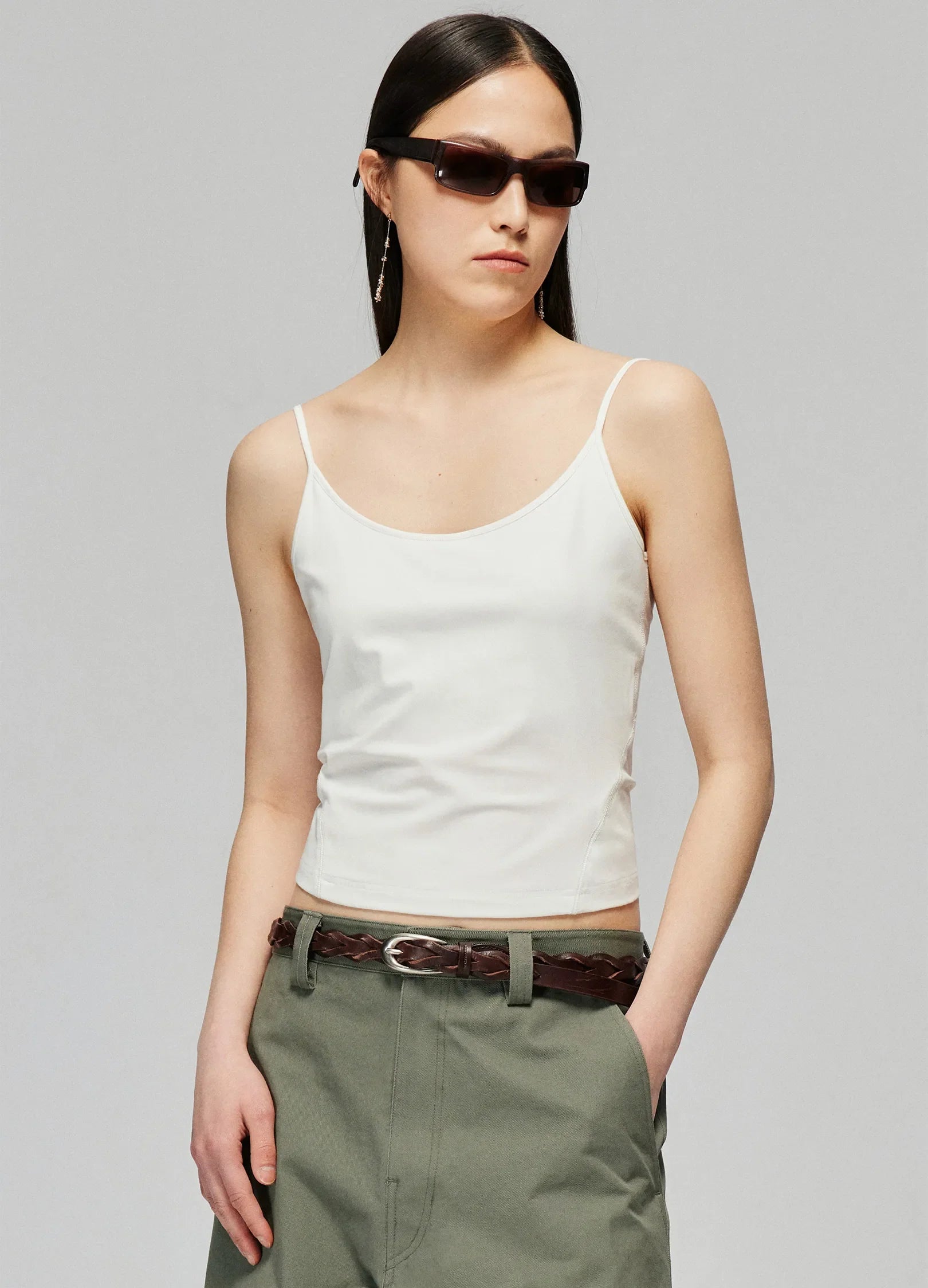 Fitted Camisole Tank Top