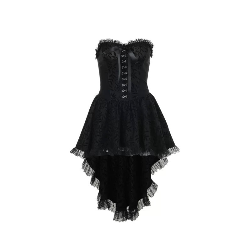 Dark Victorian Lace Dress