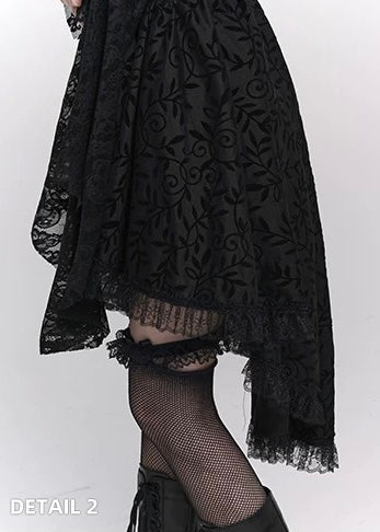 Dark Victorian Lace Dress