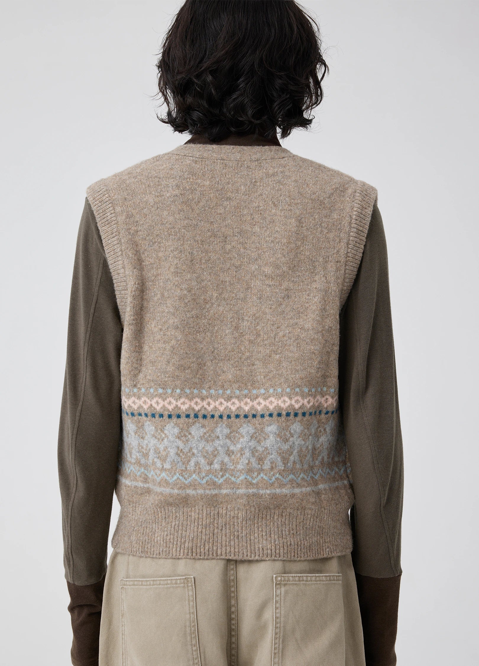 Fair Isle Eagle Vest