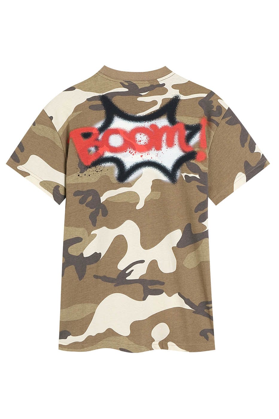 Camo Cartoon Graphic Tee