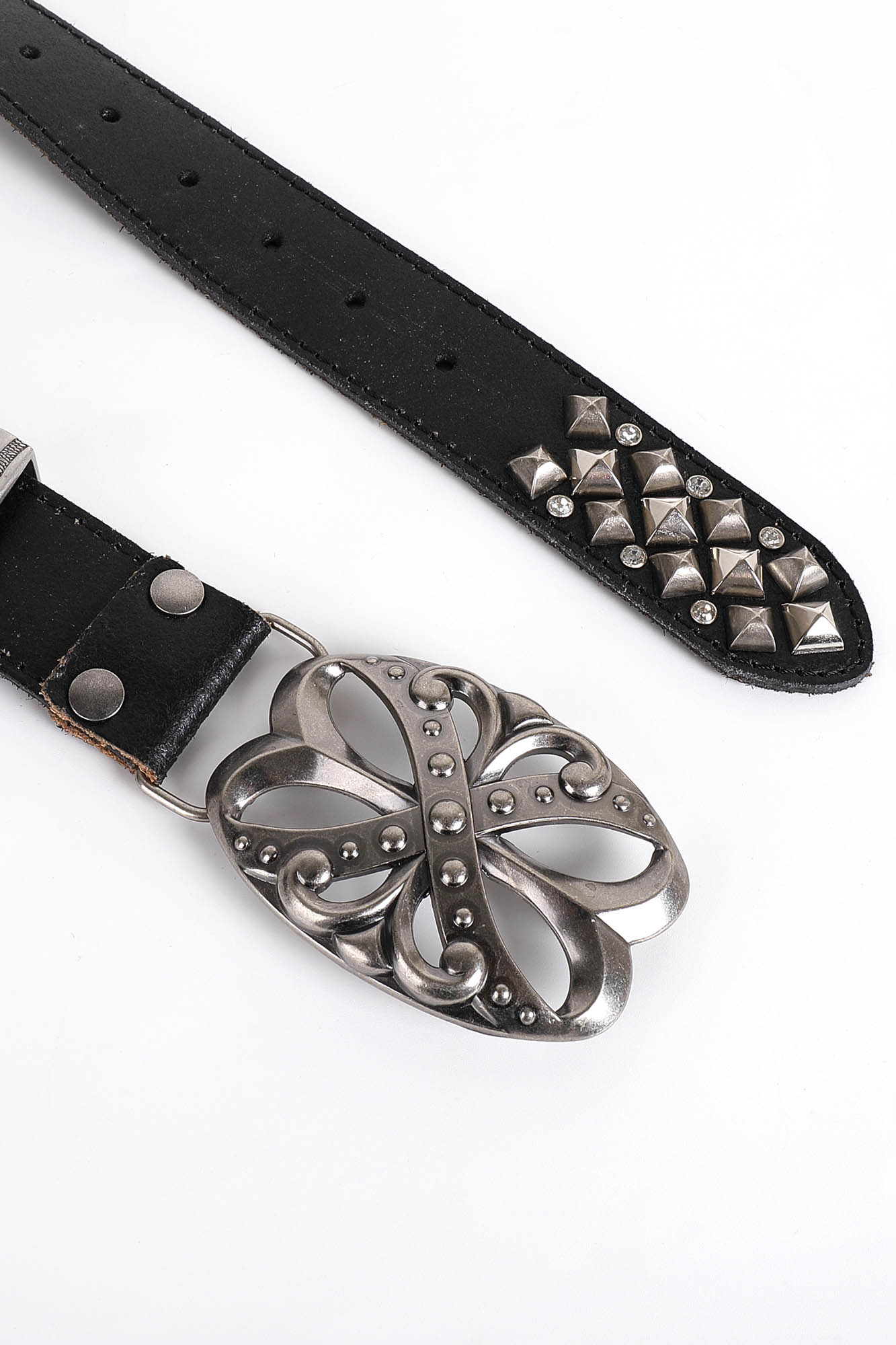 Cross Studded Belt