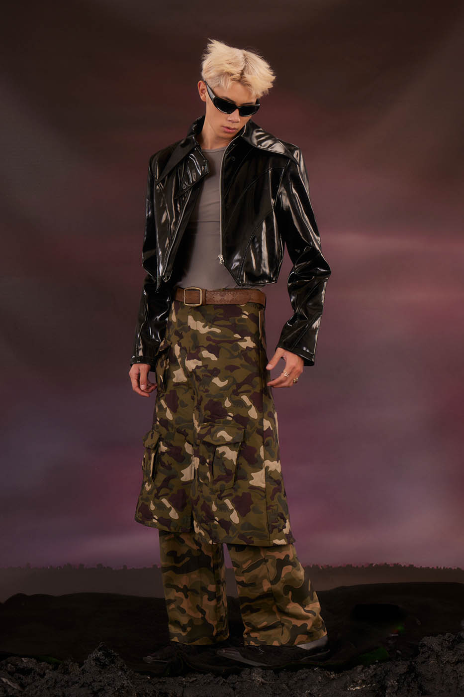 Camo -Rock -Overlay -Hosen