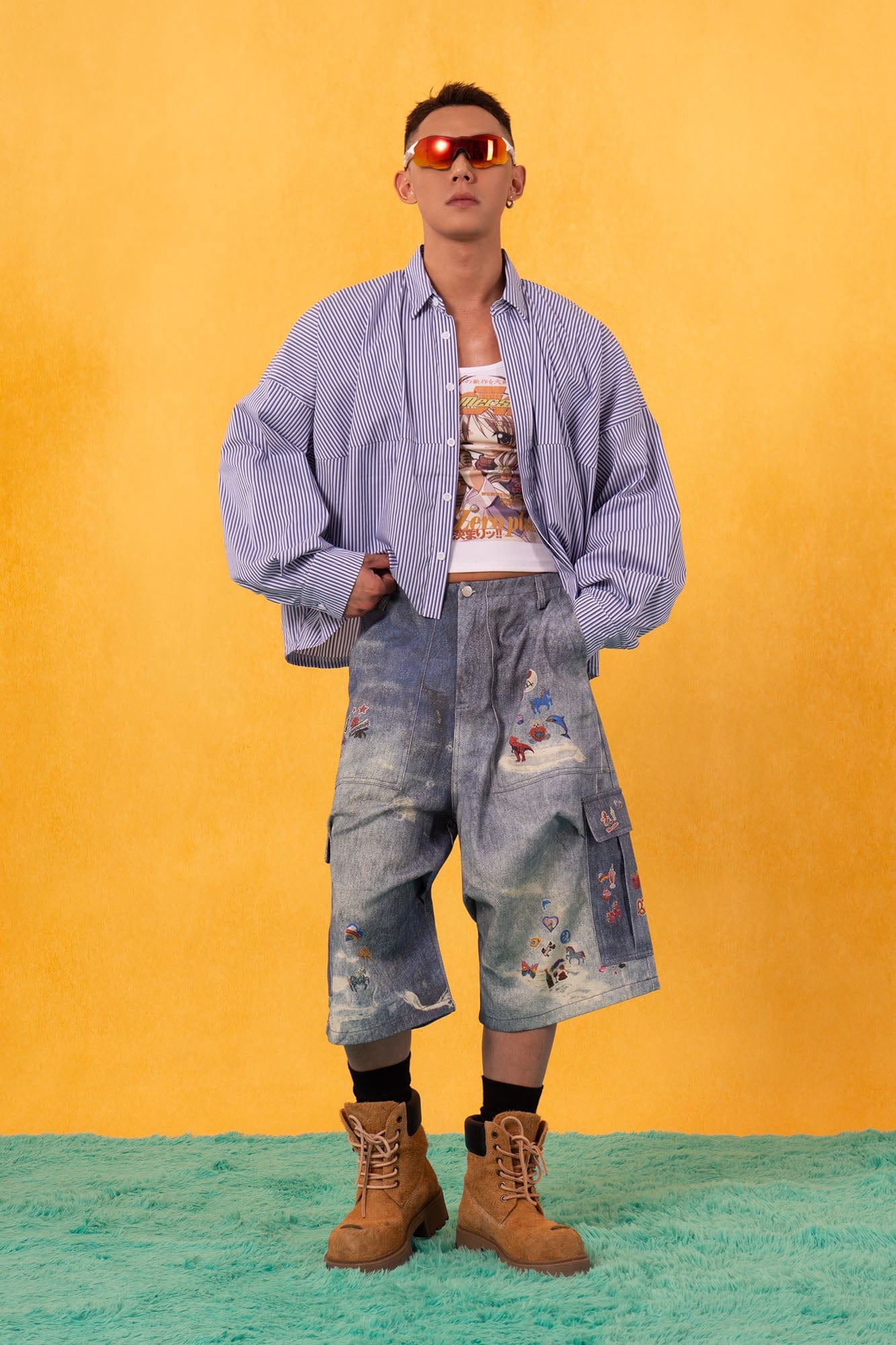 Boxy Oversized Poplin Shirt