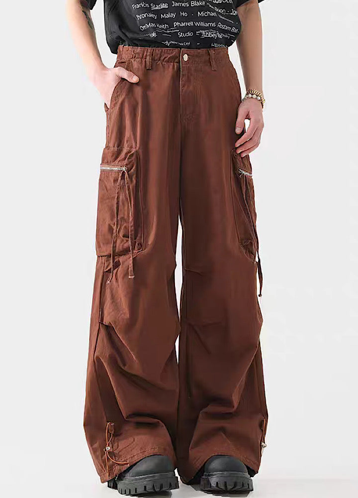 Multi-Pocket Versatile Utility Cargo Pants - chiclara