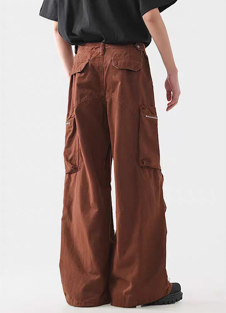 Multi-Pocket Versatile Utility Cargo Pants - chiclara