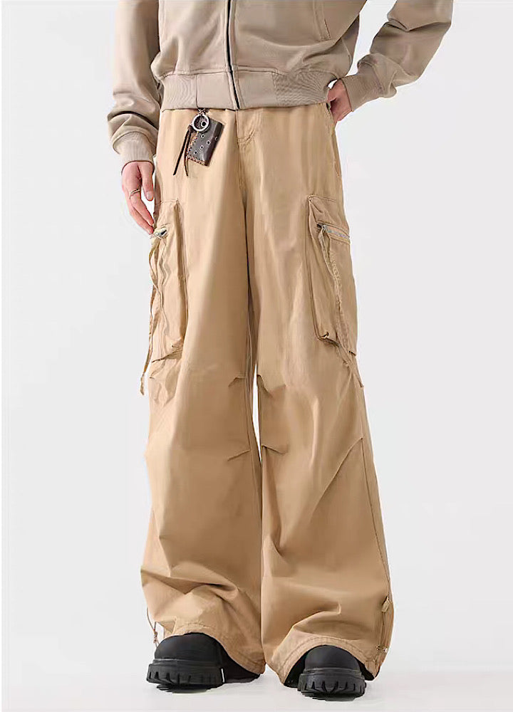 Multi-Pocket Versatile Utility Cargo Pants - chiclara