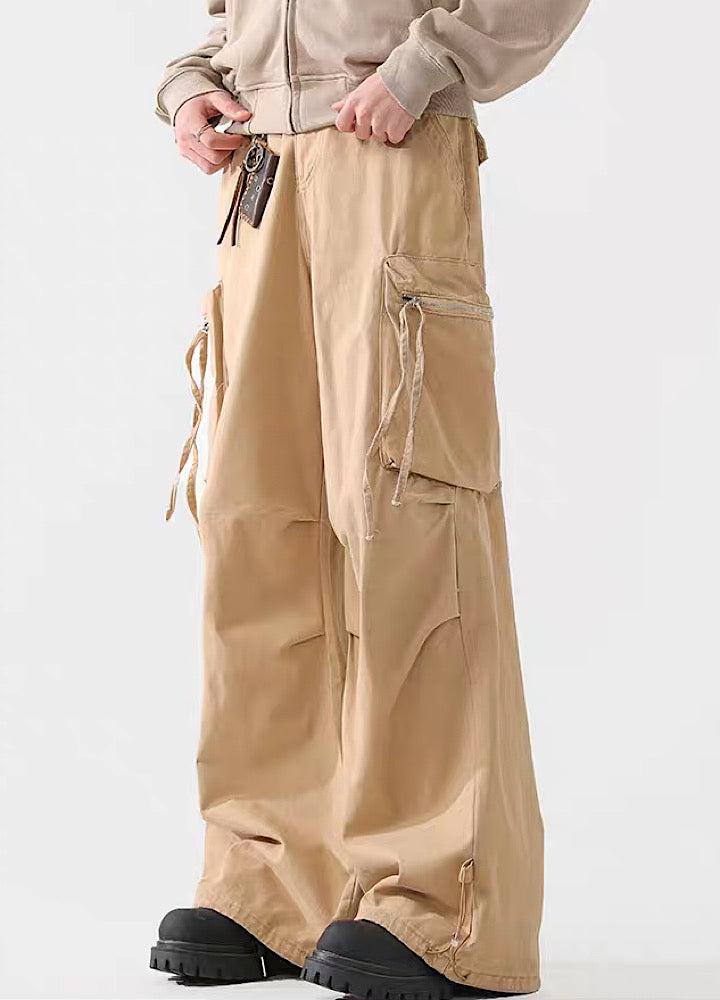 Multi-Pocket Versatile Utility Cargo Pants - chiclara