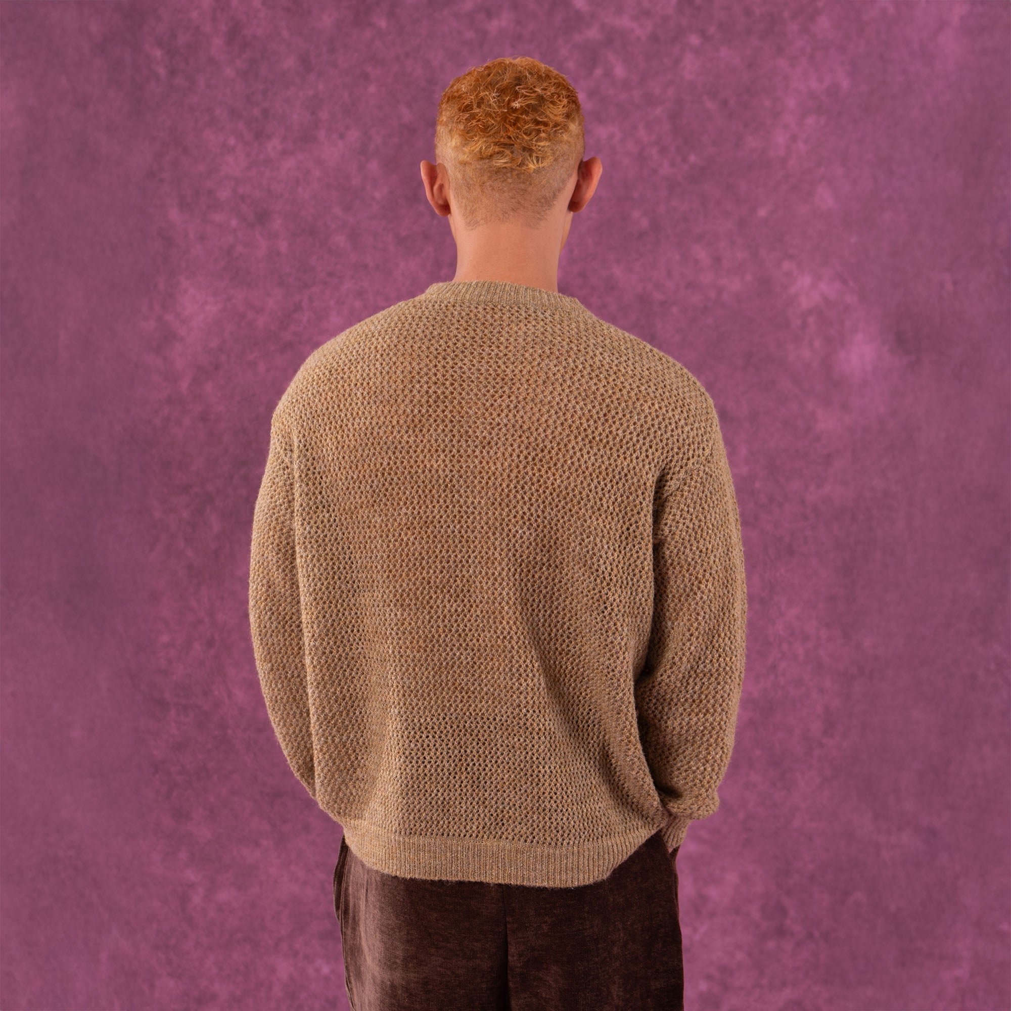 Crochet Floral Knit Sweater