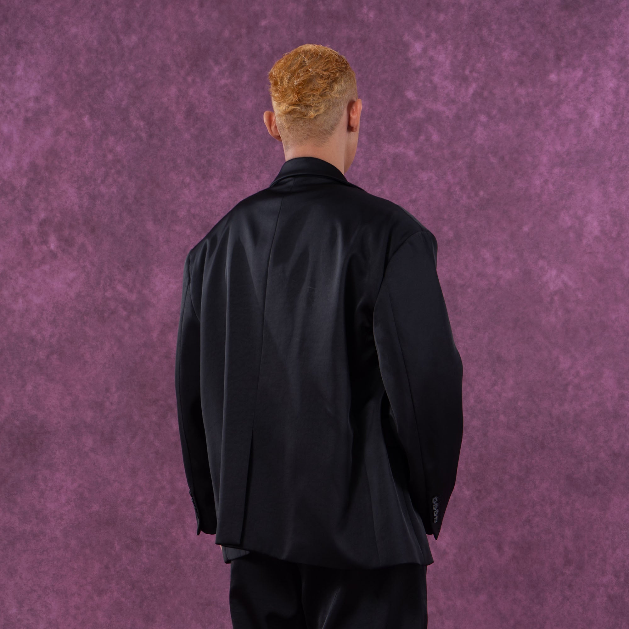 Satin Oversized Blazer