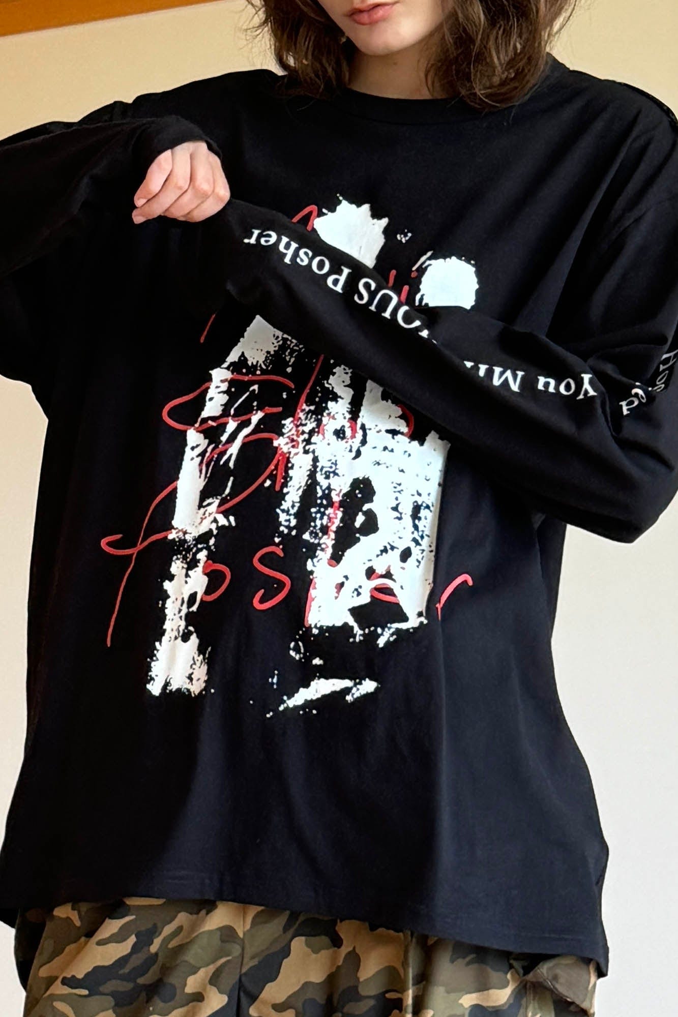 Sweat silhouette graphique abstrait