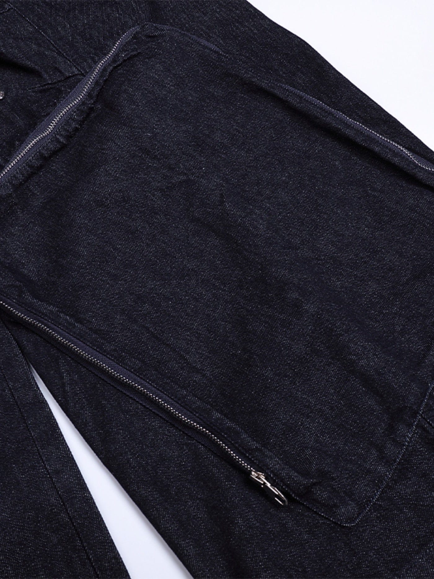 Y2K Deconstructed Cargo Denim Pants