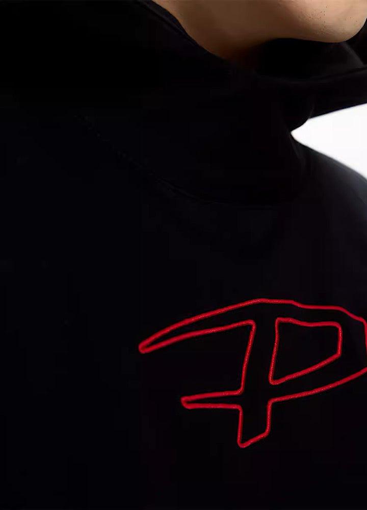 Plumped Oversized Logo Hoodie