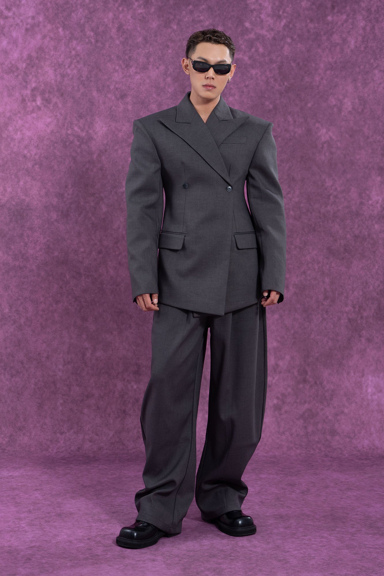 CLP Cinched Waist Sculpted Blazer