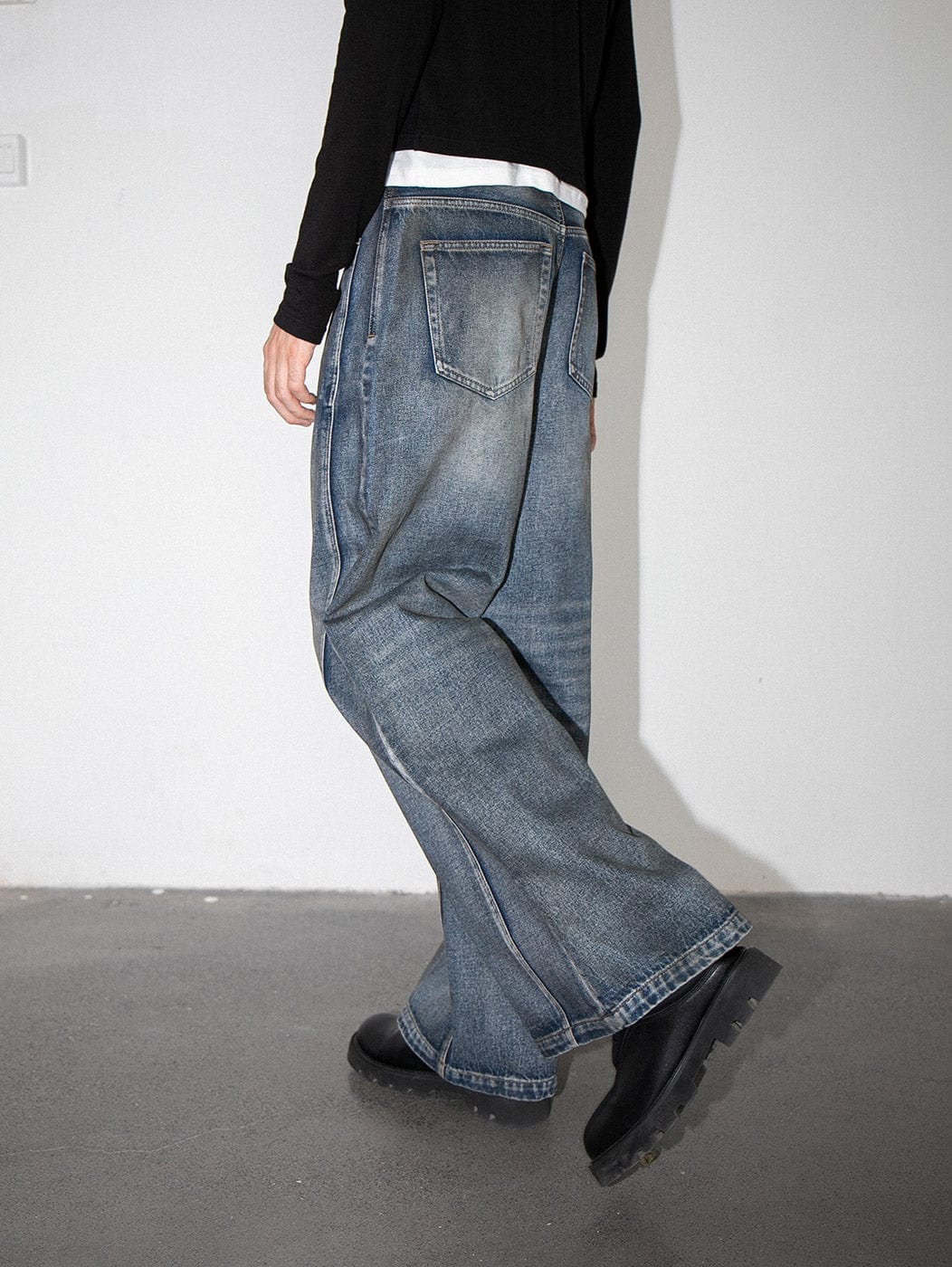 Extra Wide Leg Baggy Jeans