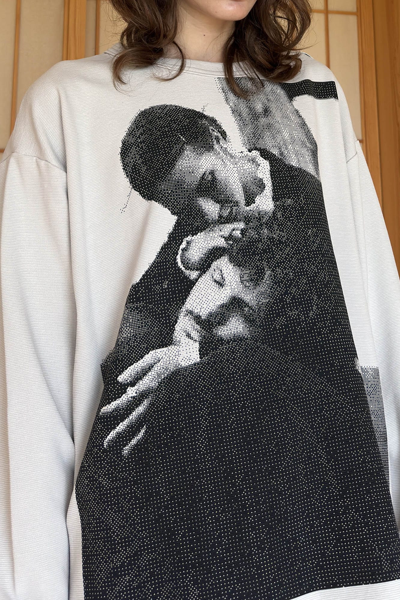 Photo Print Sweatshirt