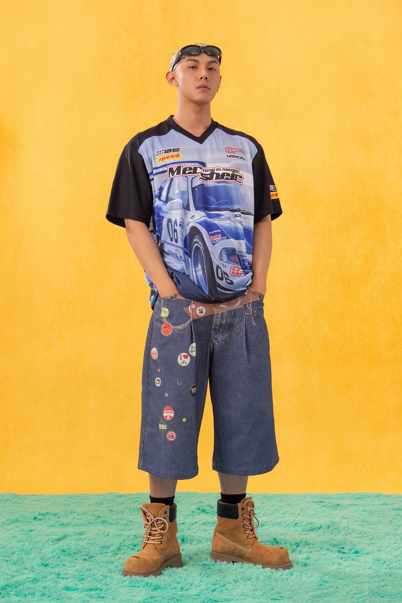 Racing Car Graphic Jersey