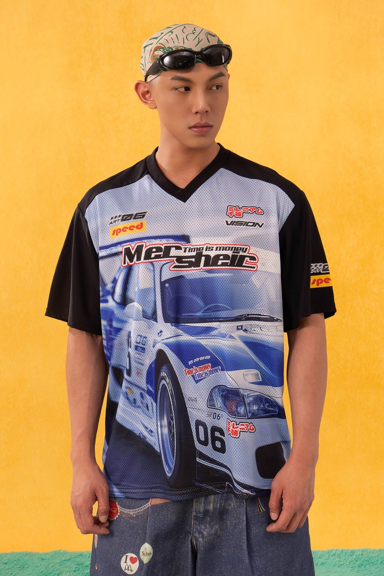 Racing Car Graphic Jersey