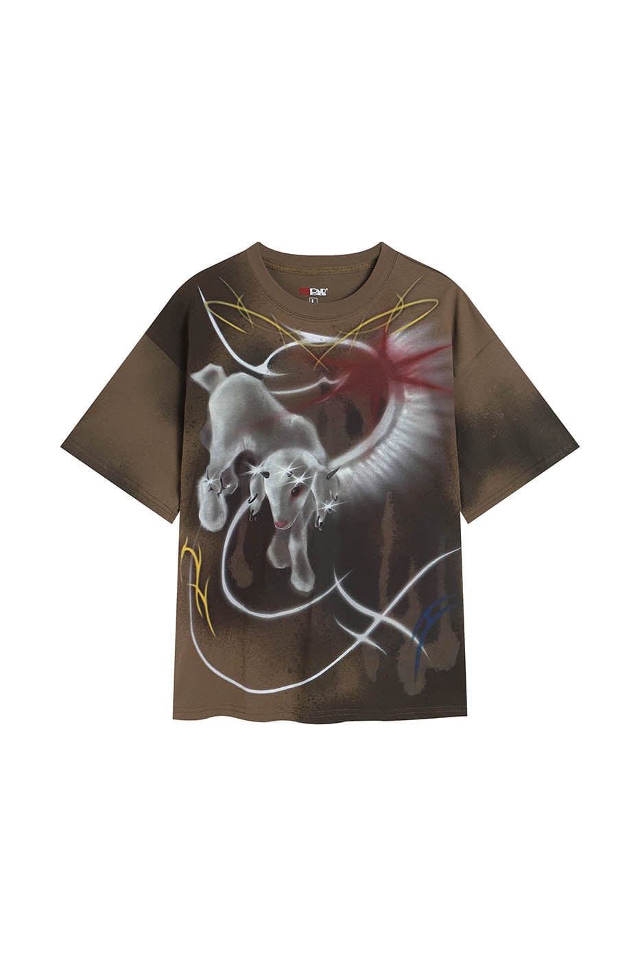 Mystic Sheep Print Tee