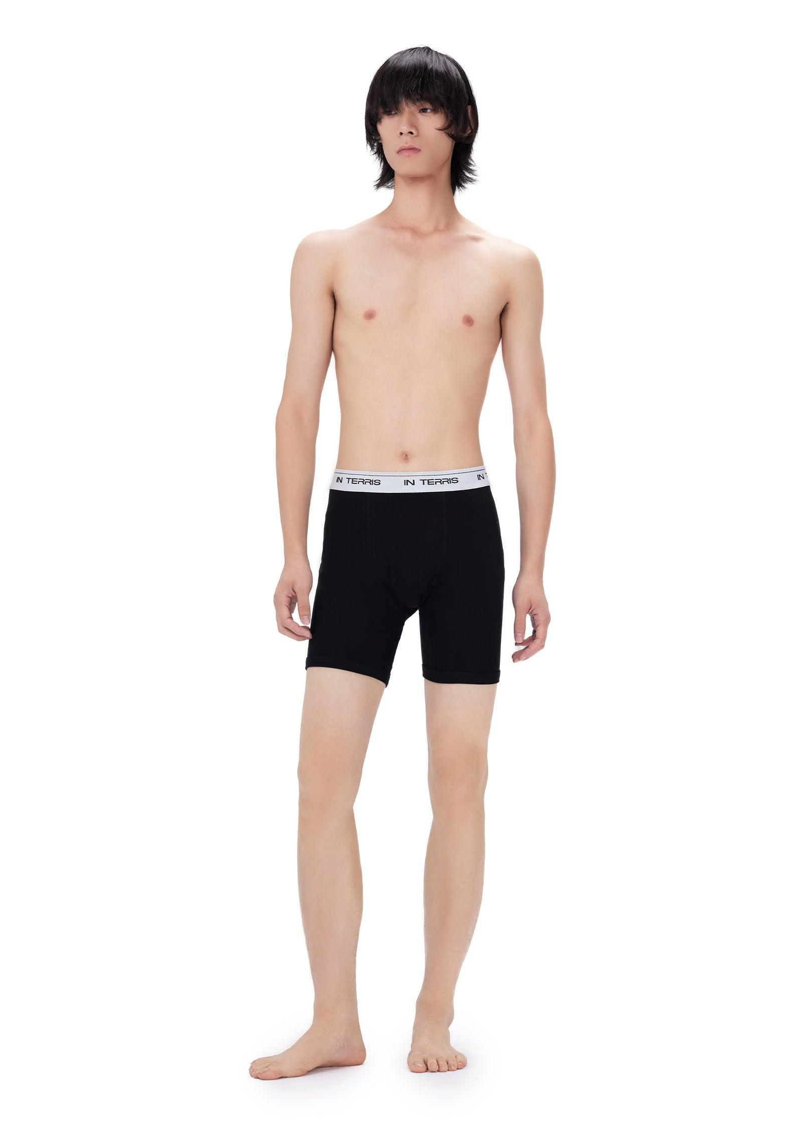 Mid-Rise Cotton Boxers for Men - chiclara