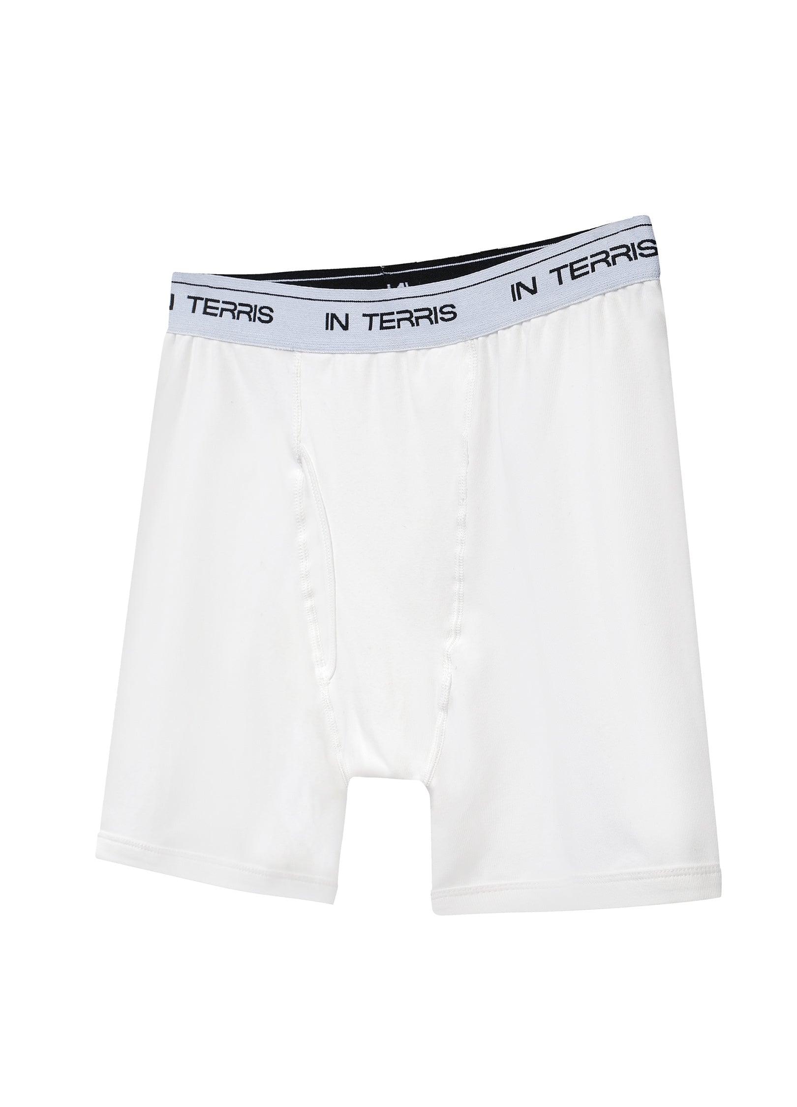 Mid-Rise Cotton Boxers for Men - chiclara