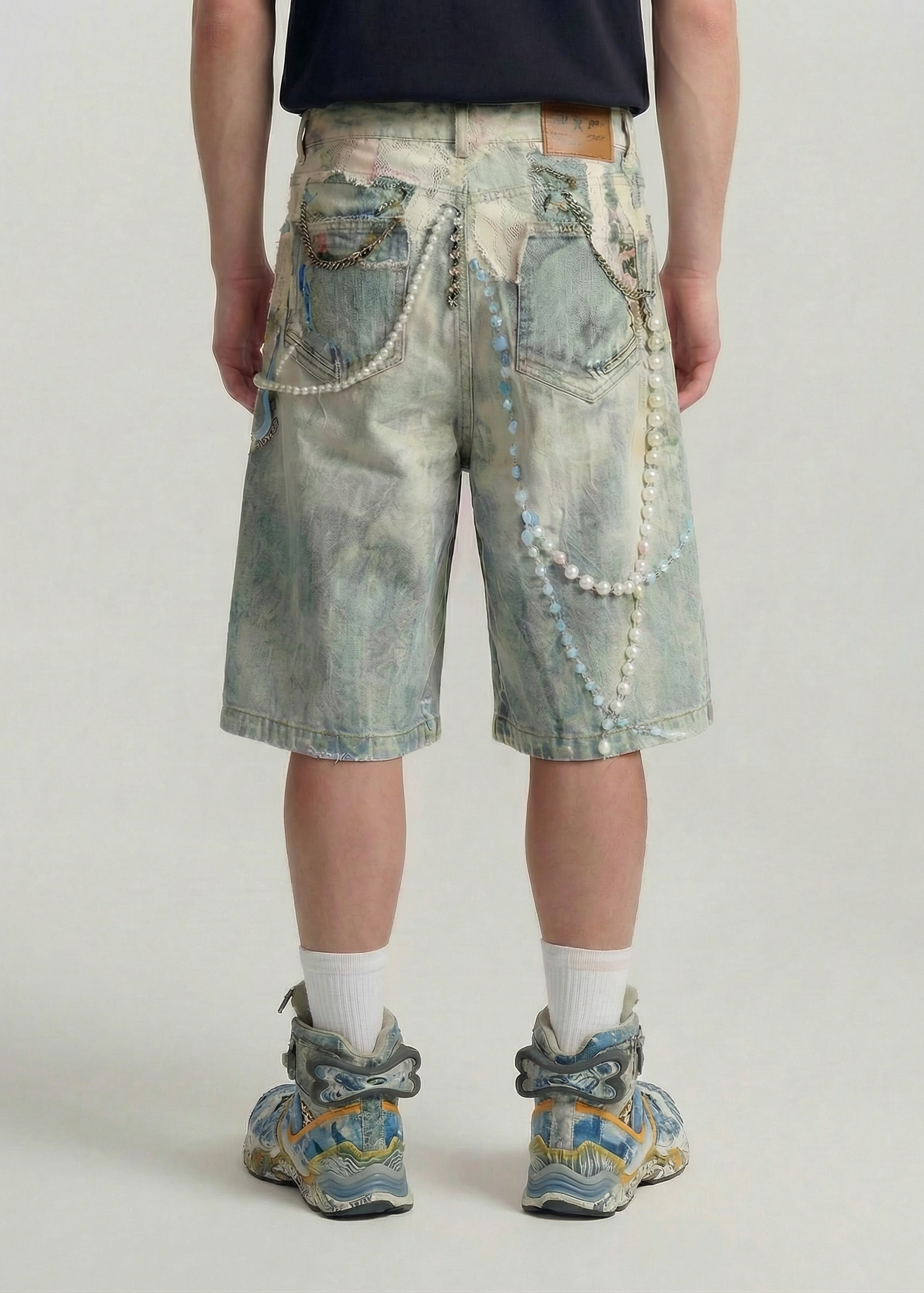 Crane Drift Denim Jorts