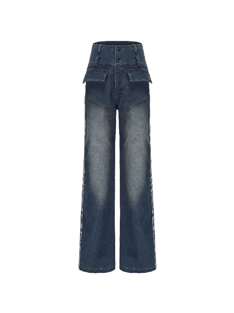 Utility Wide Leg Jeans