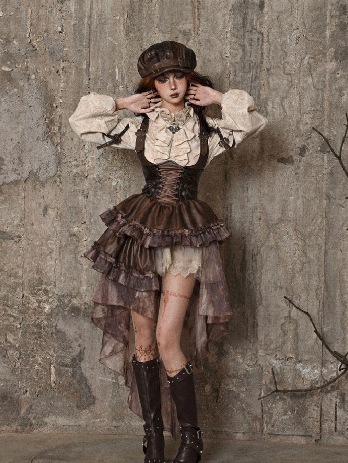Victorian Ruffle Sleeve Blouse by BLOOD SUPPLY | Chiclara