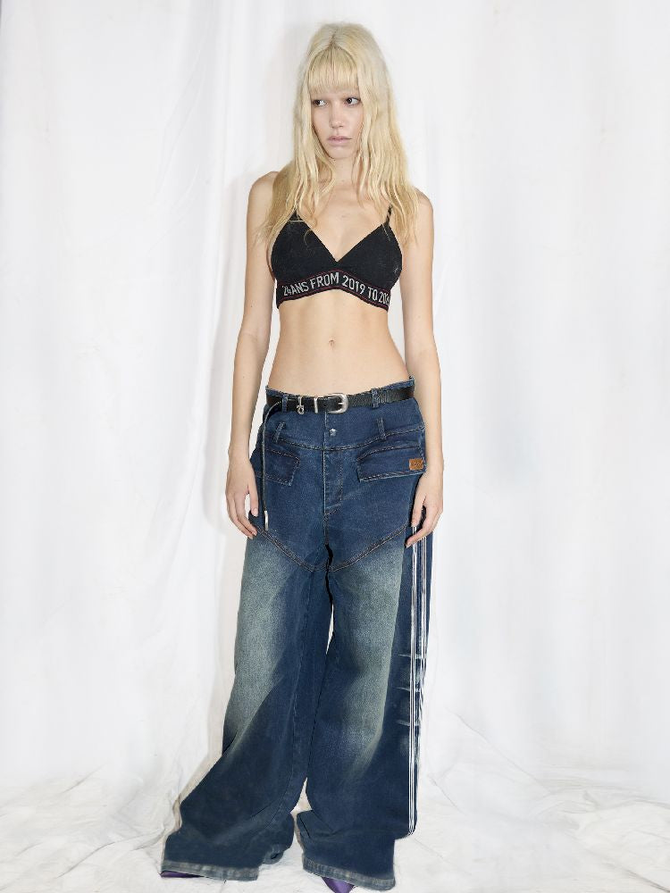 Utility Wide Leg Jeans