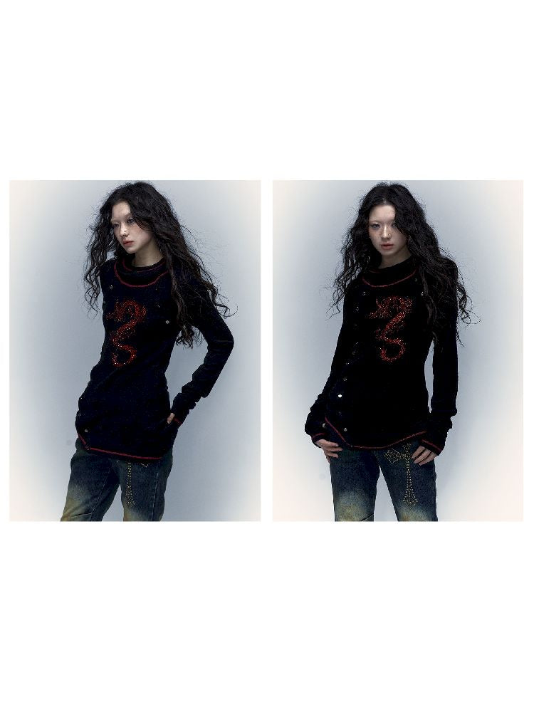 Dragon Slim Stretch Sweatshirt