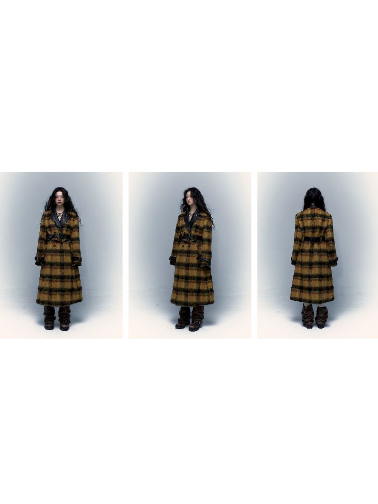 Reversible Dark Knight Faux Fur Coat