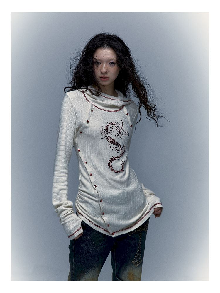 Dragon Slim Stretch Sweatshirt