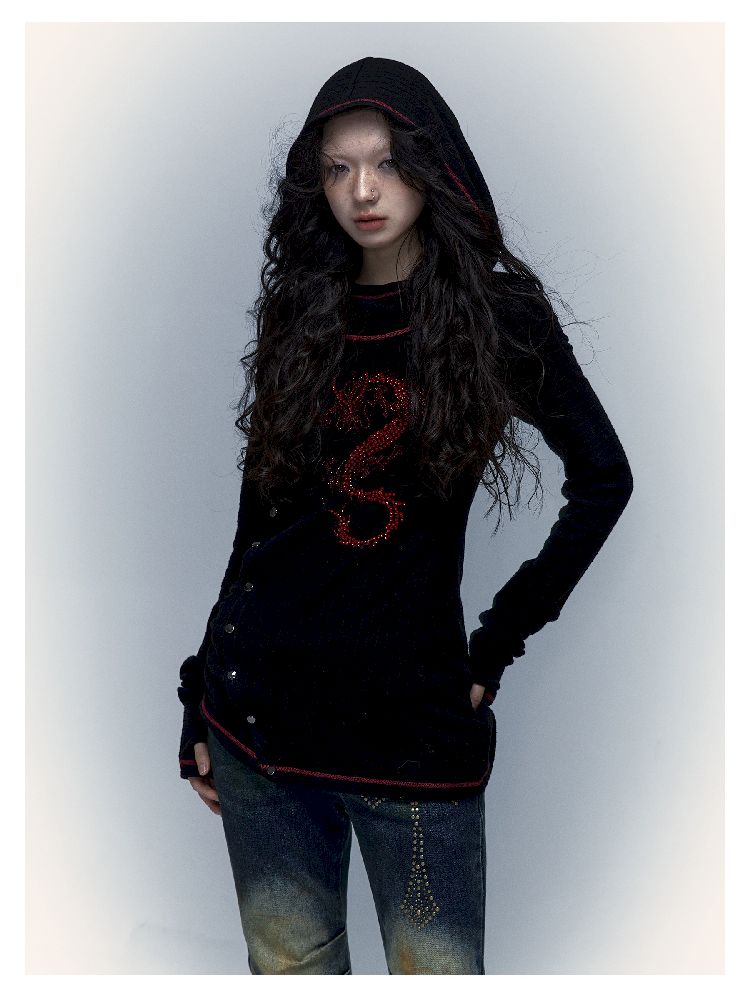 Dragon Slim Stretch Sweatshirt