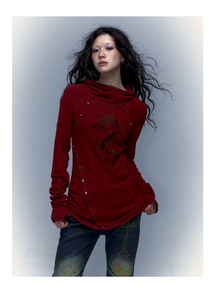 Dragon Slim Stretch Sweatshirt