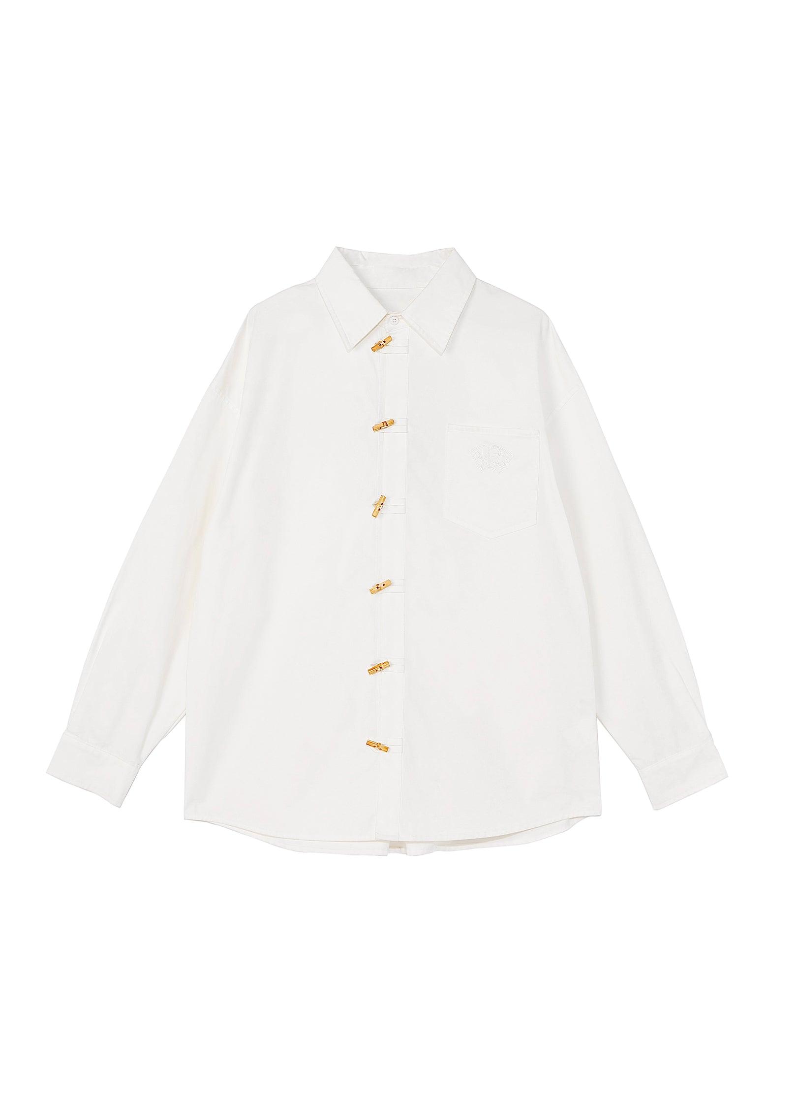 Eco-Friendly Cotton Bamboo Button Shirt - chiclara