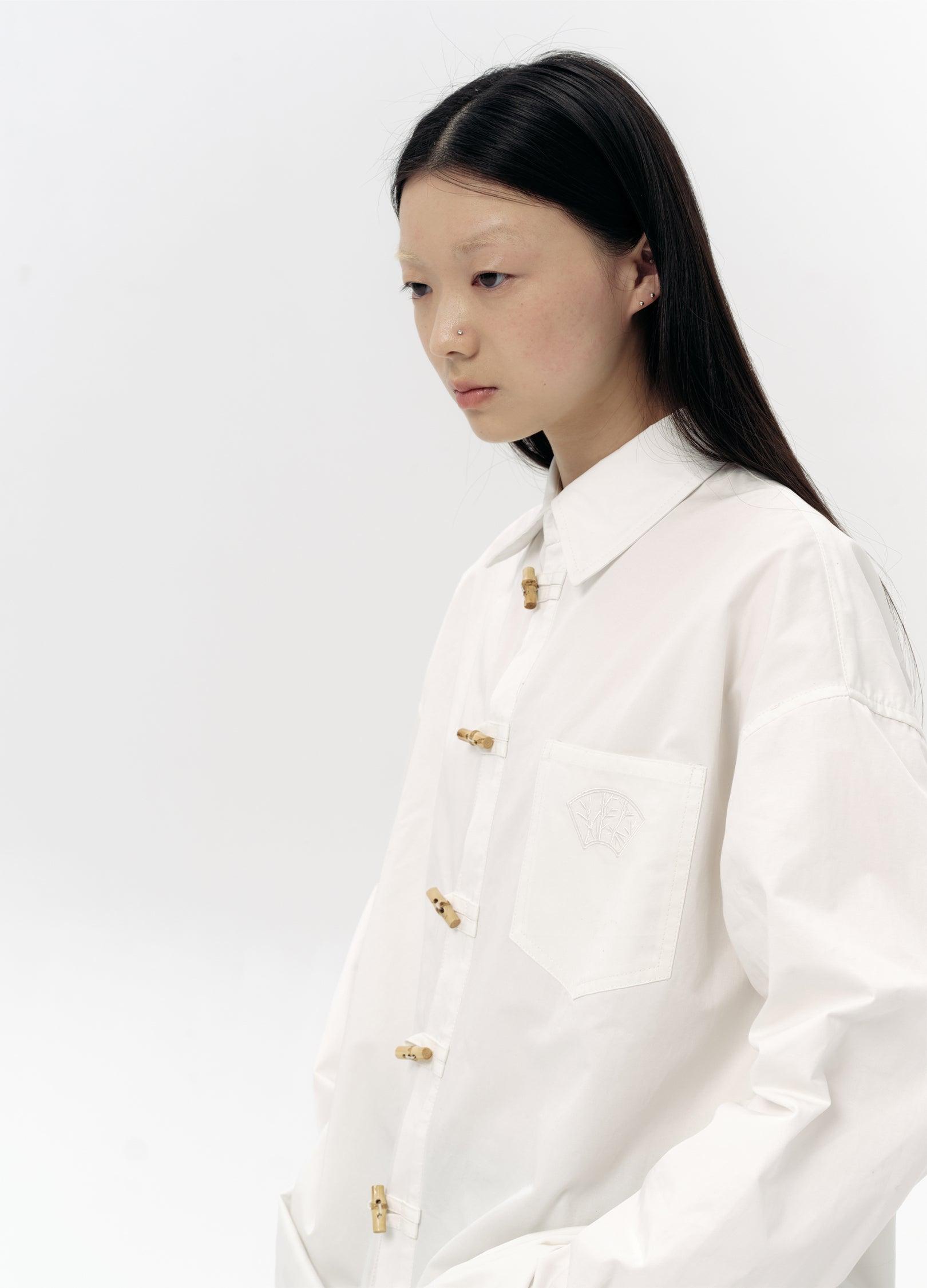 Eco-Friendly Cotton Bamboo Button Shirt - chiclara