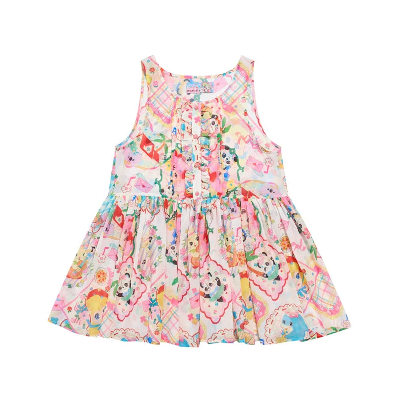 Summer Paradise Tiered Ruffle Dress