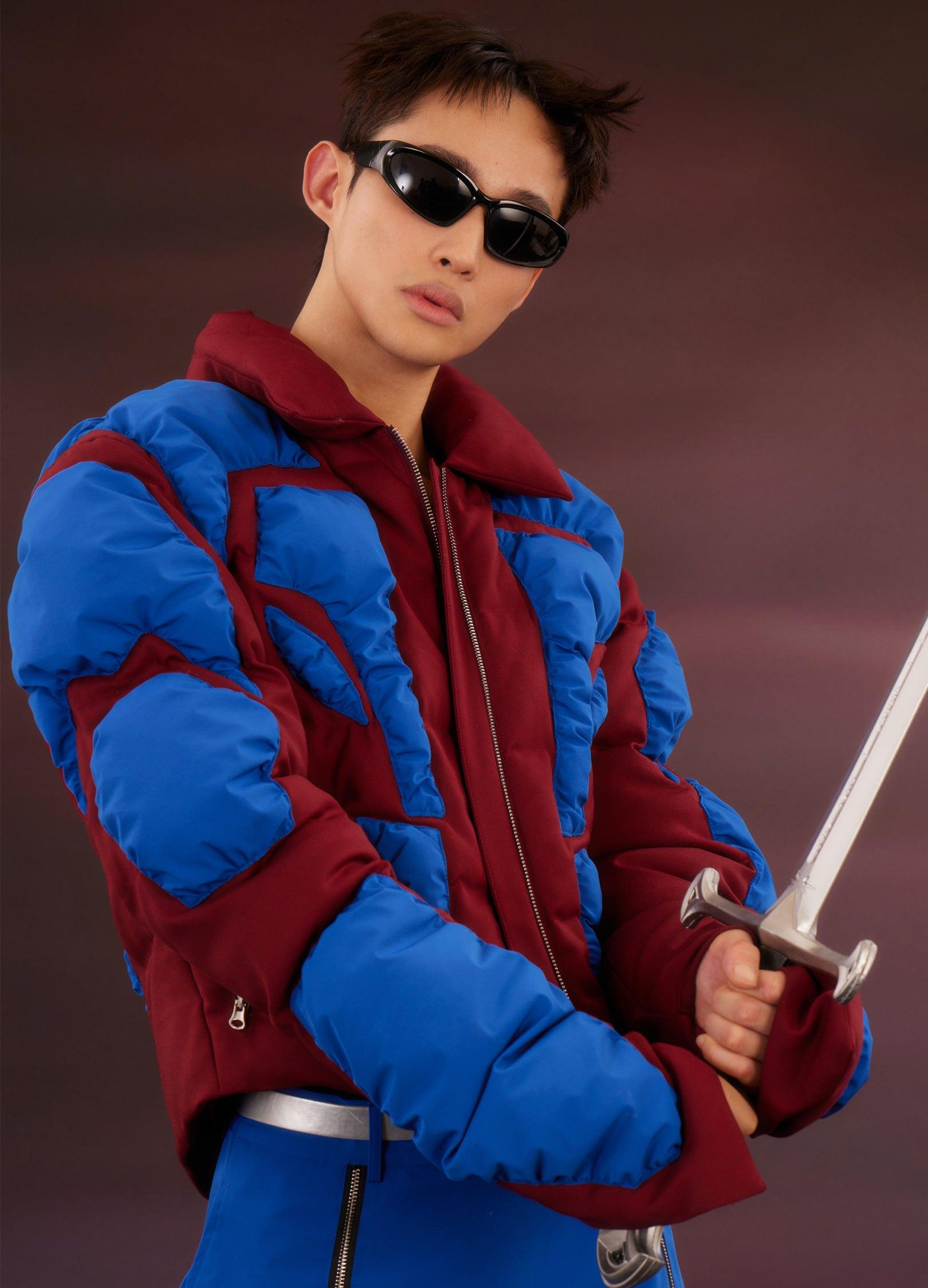 Intergalactic Warrior Puffer Jacket - chiclara