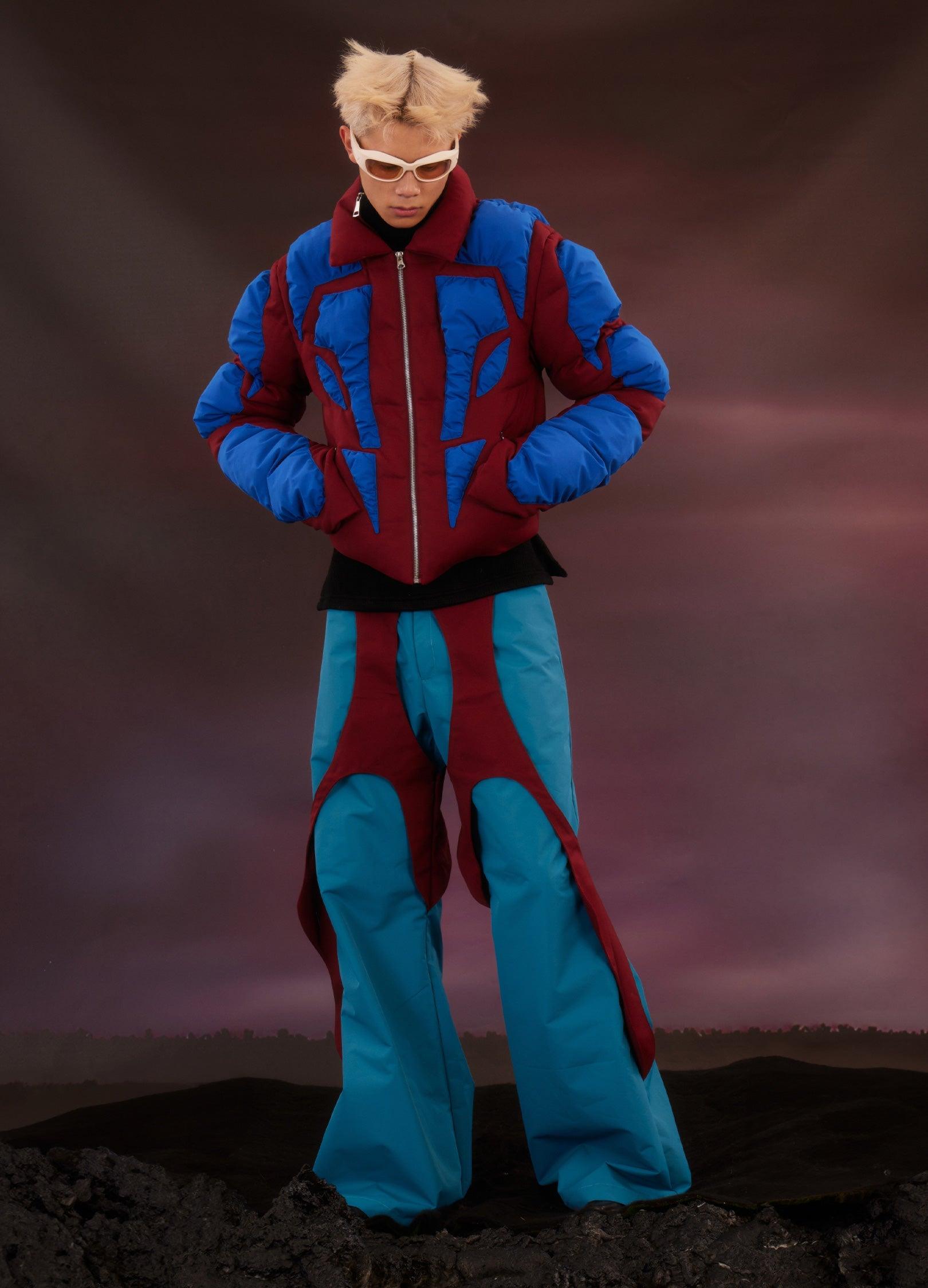 Intergalactic Warrior Puffer Jacket - chiclara