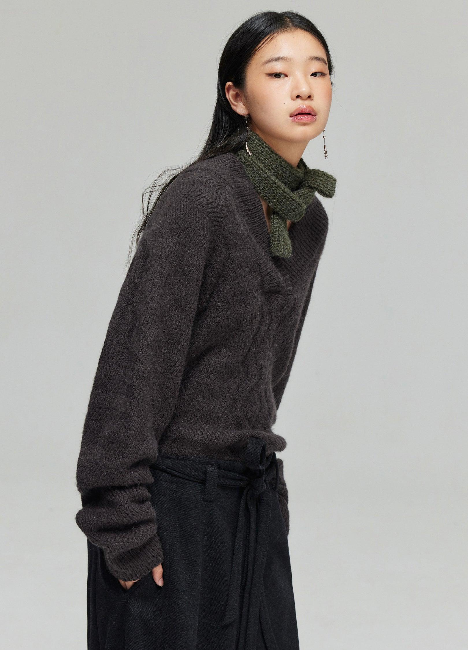 Chic Knit Mini Scarf - chiclara