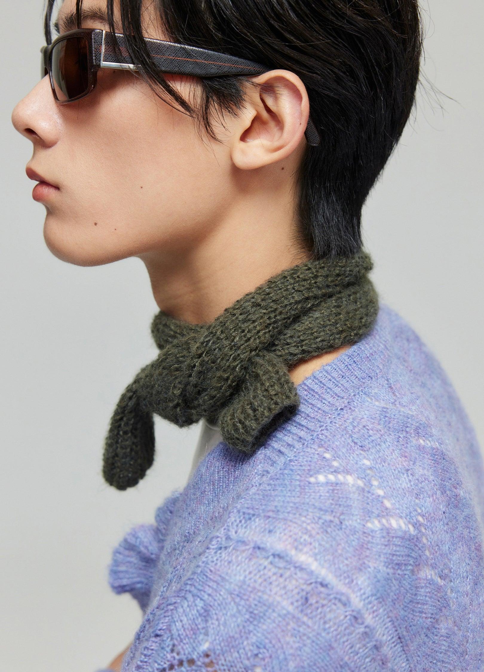 Chic Knit Mini Scarf - chiclara