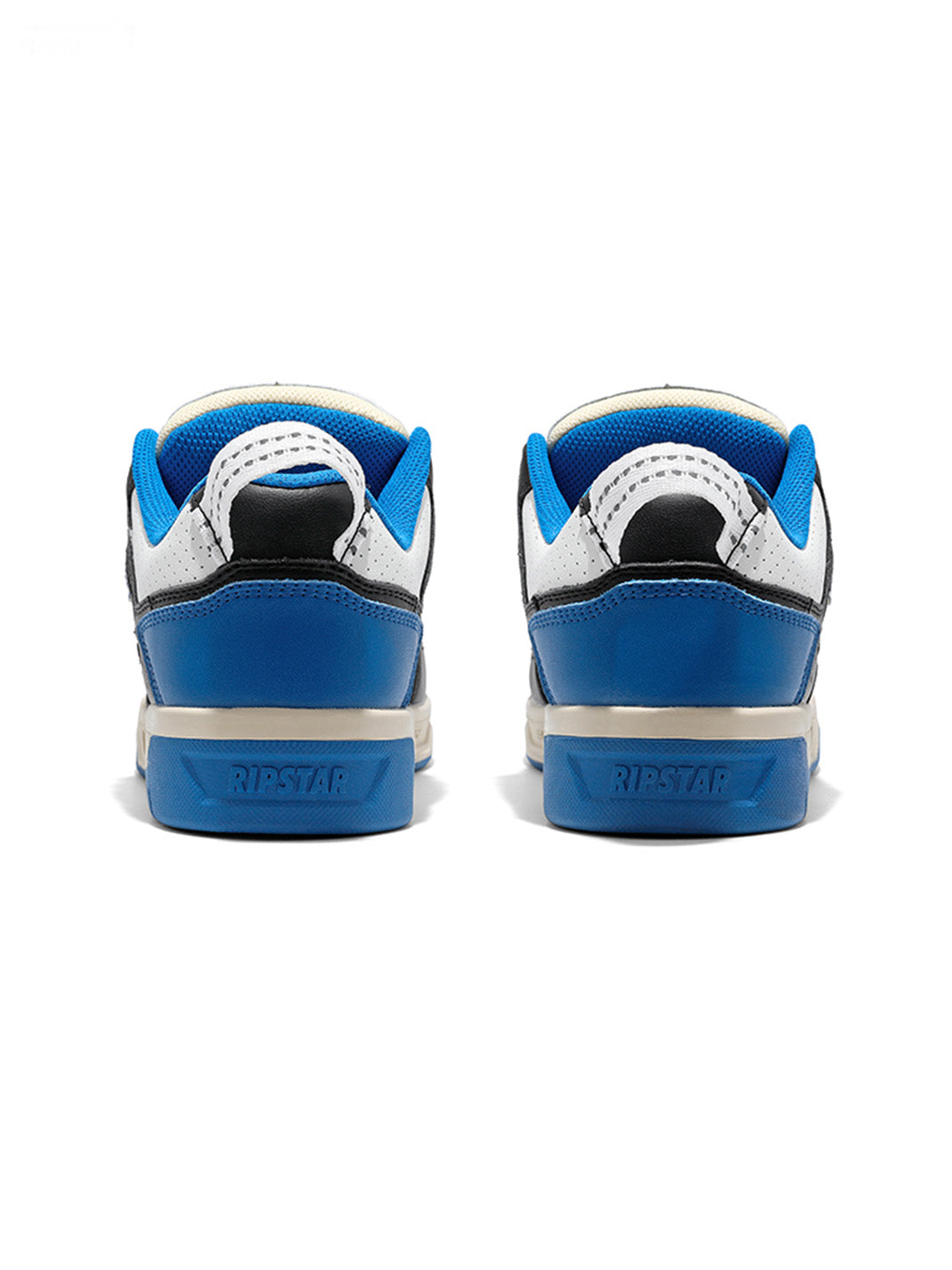 Blue Retro Low Top Casual Sneakers