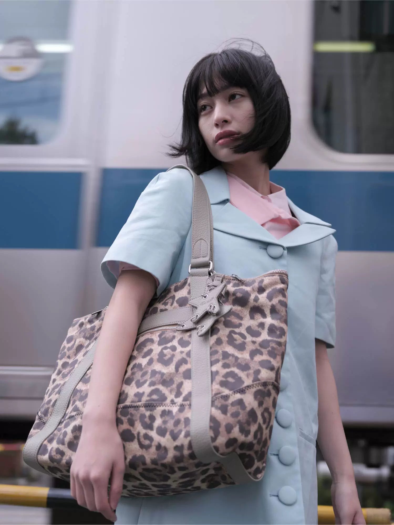Leopard Print Commuter Tote Bag - view 3