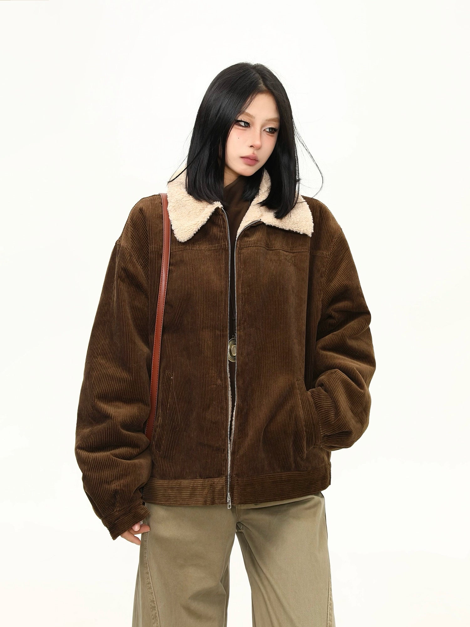 Vanilla Corduroy Cozy Jacket